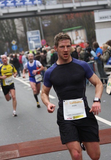 Marathon und Muskelaufbau